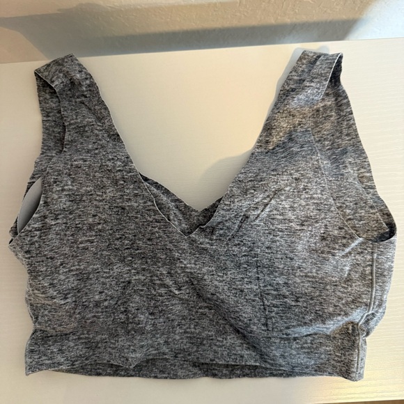 Soma Heather Gray Sports Enbliss Bralette Medium - Picture 2 of 3